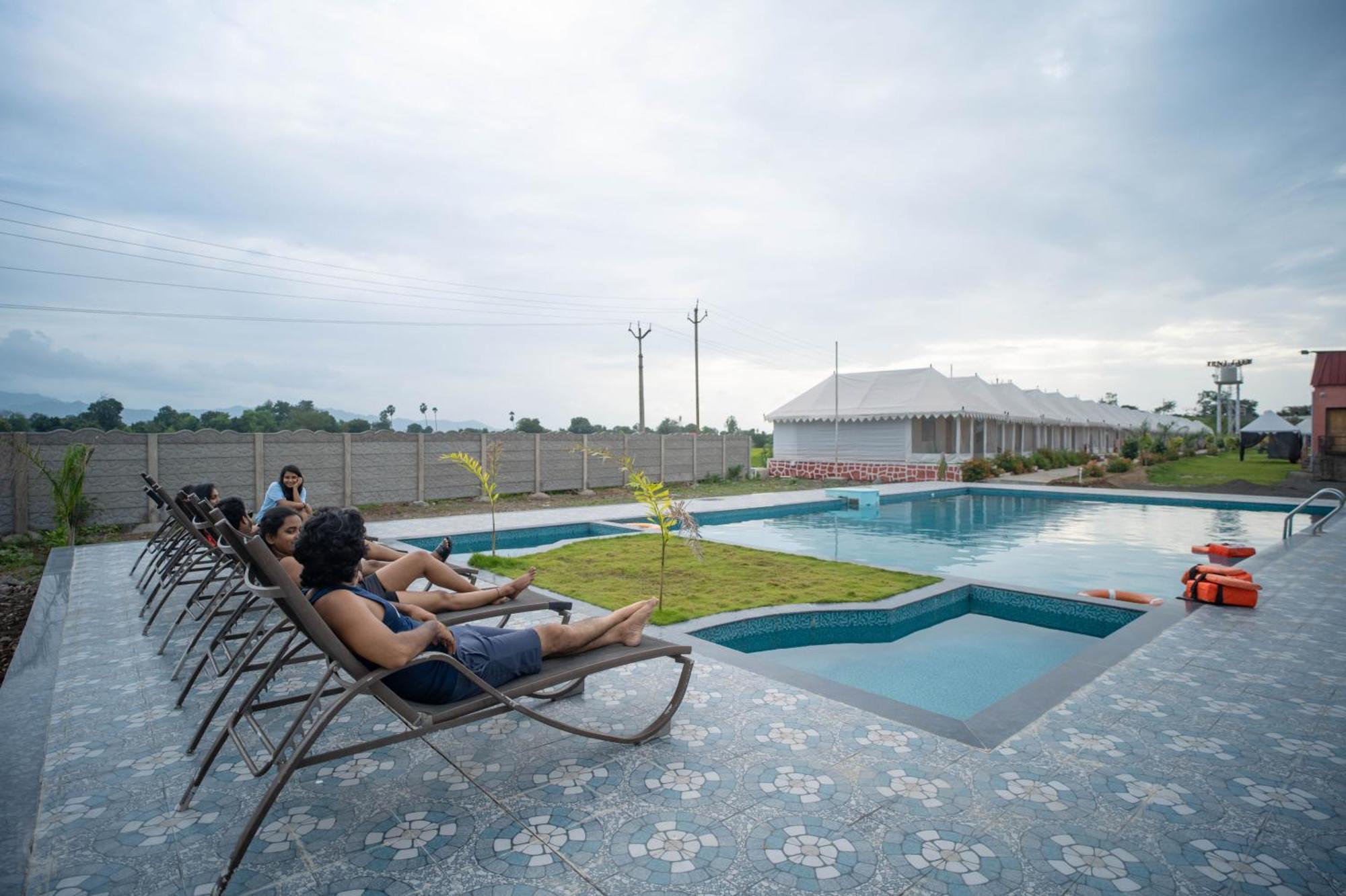 The Royal Heritage Tent Resort- Statue Of Unity Kevadia Esterno foto