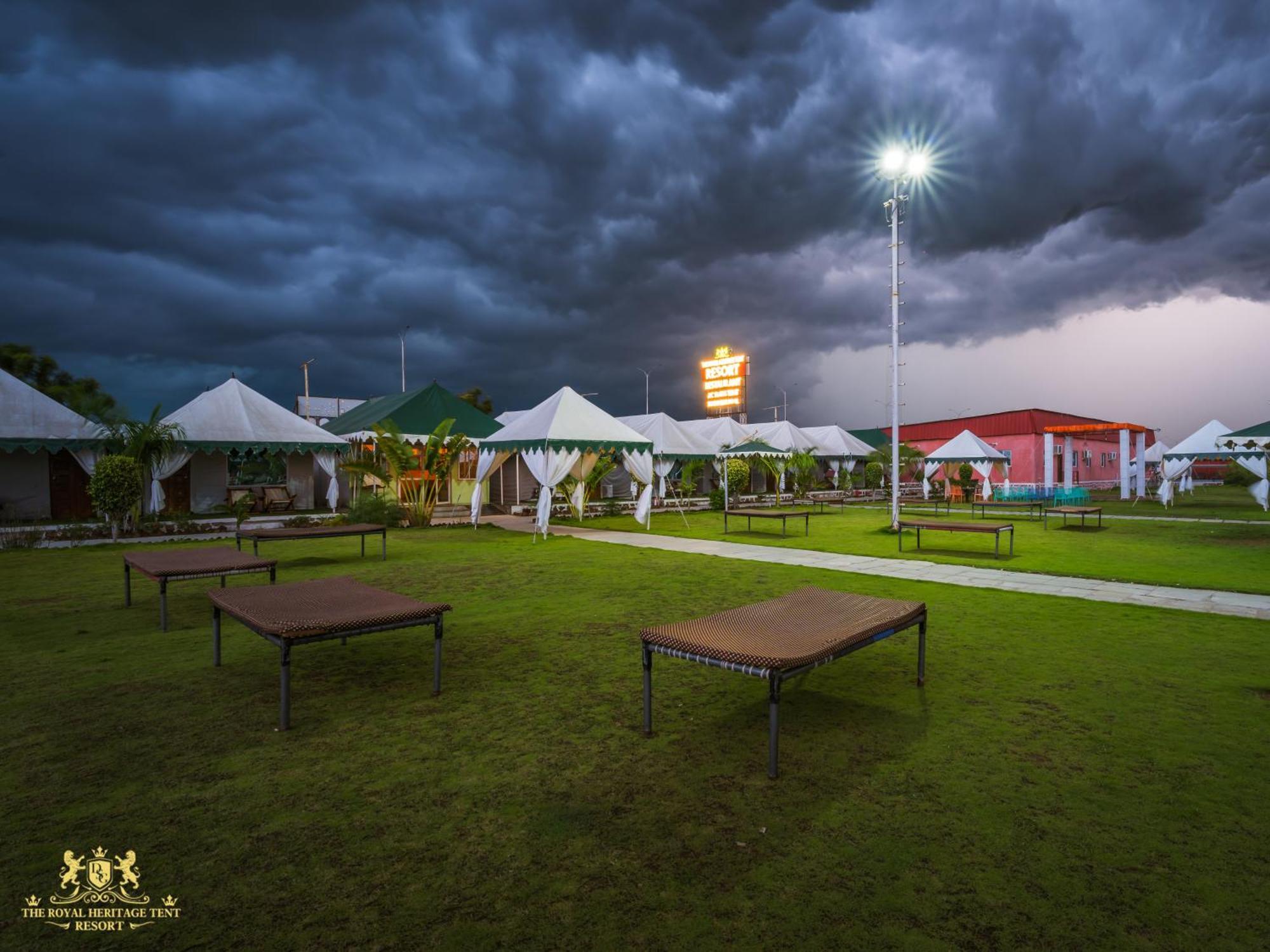 The Royal Heritage Tent Resort- Statue Of Unity Kevadia Esterno foto