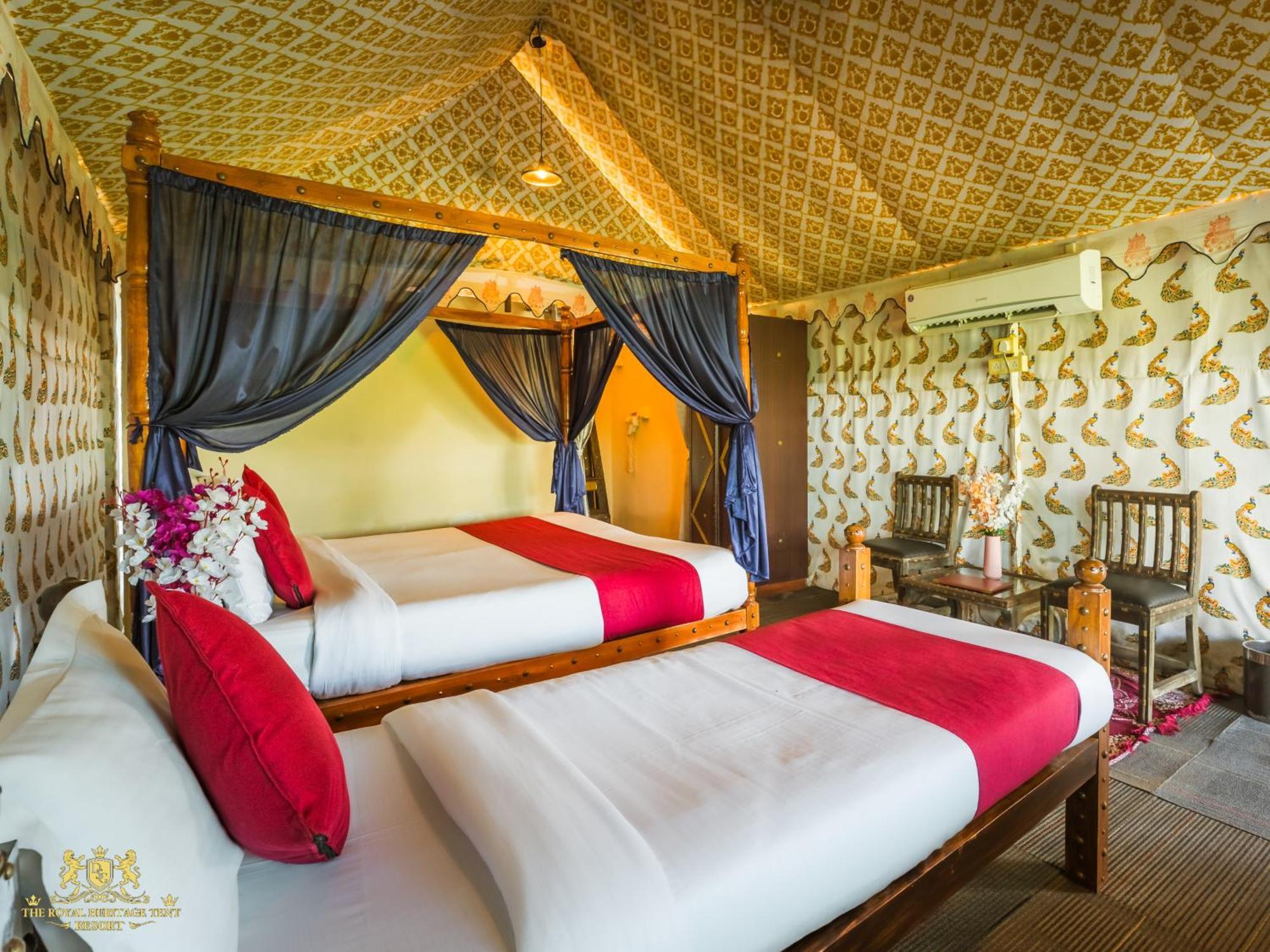 The Royal Heritage Tent Resort- Statue Of Unity Kevadia Esterno foto