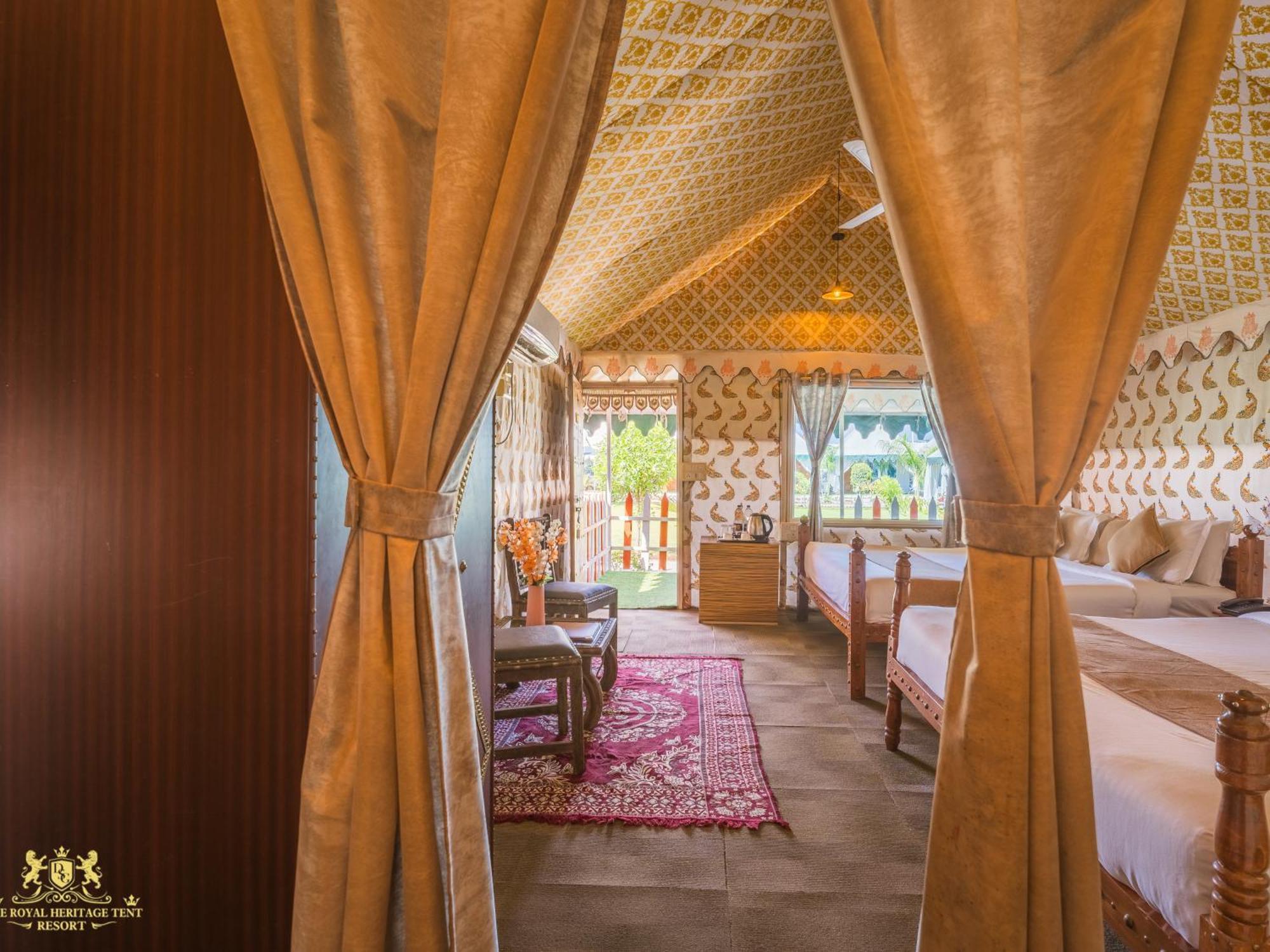 The Royal Heritage Tent Resort- Statue Of Unity Kevadia Esterno foto