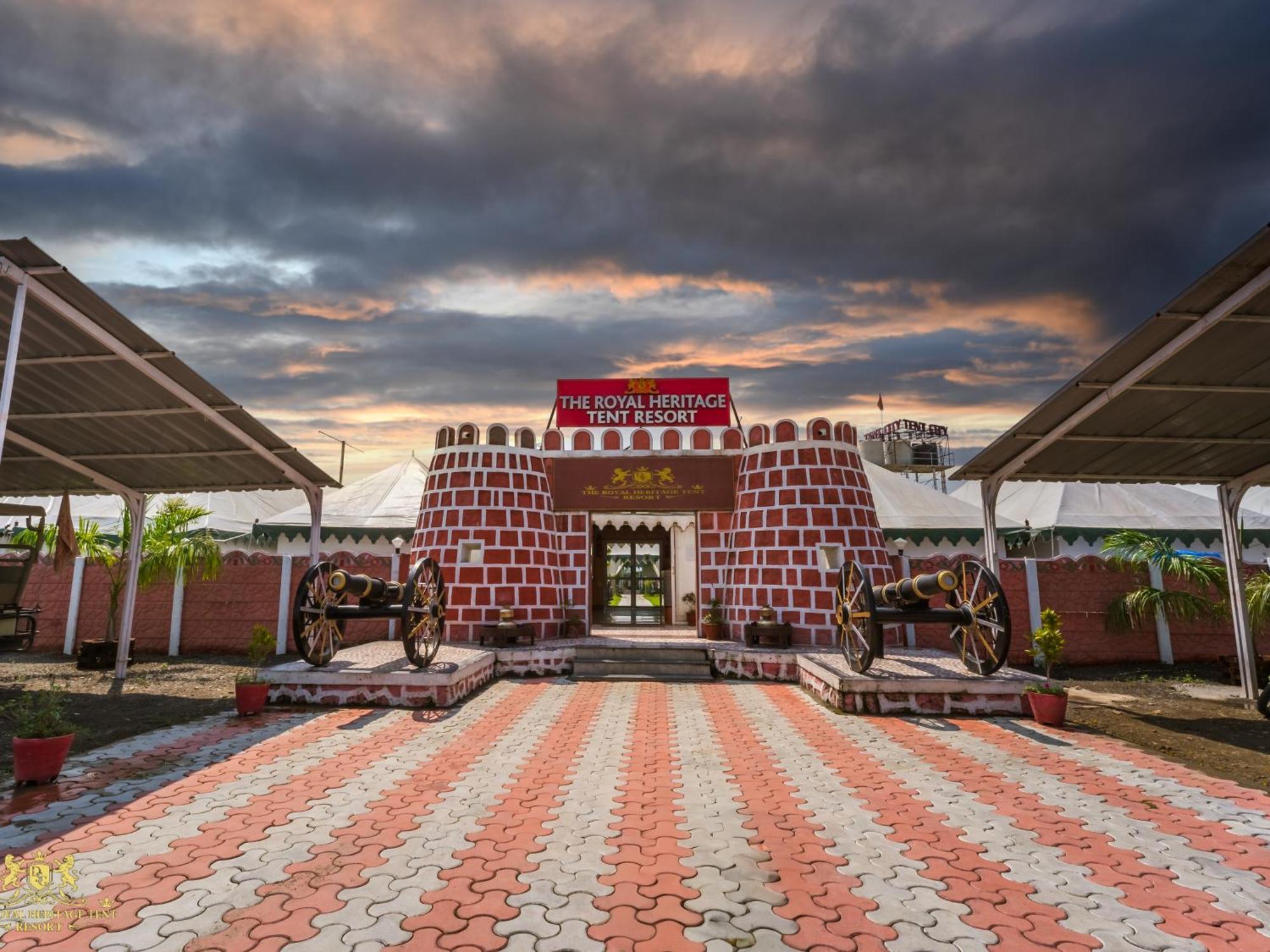 The Royal Heritage Tent Resort- Statue Of Unity Kevadia Esterno foto