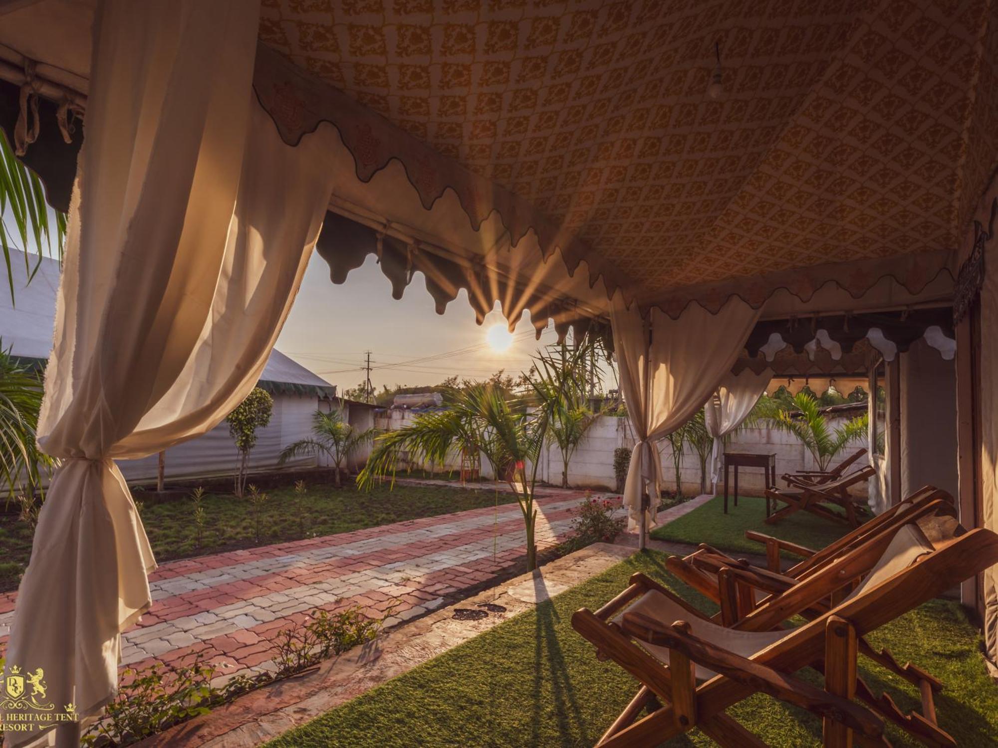 The Royal Heritage Tent Resort- Statue Of Unity Kevadia Esterno foto
