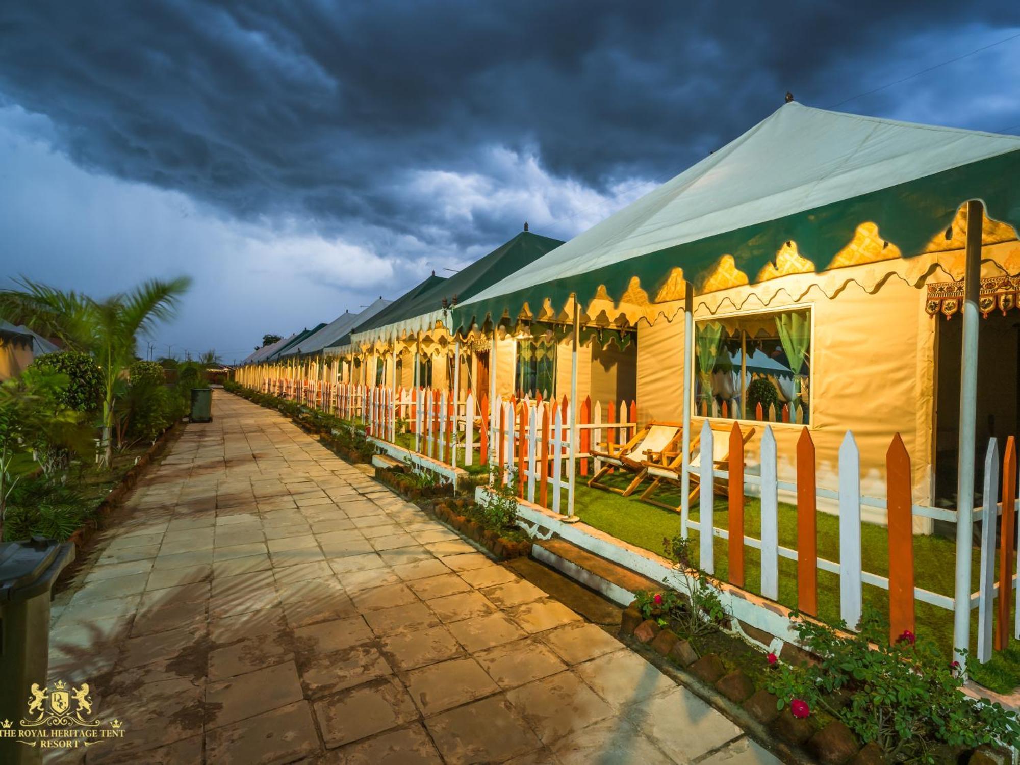 The Royal Heritage Tent Resort- Statue Of Unity Kevadia Esterno foto