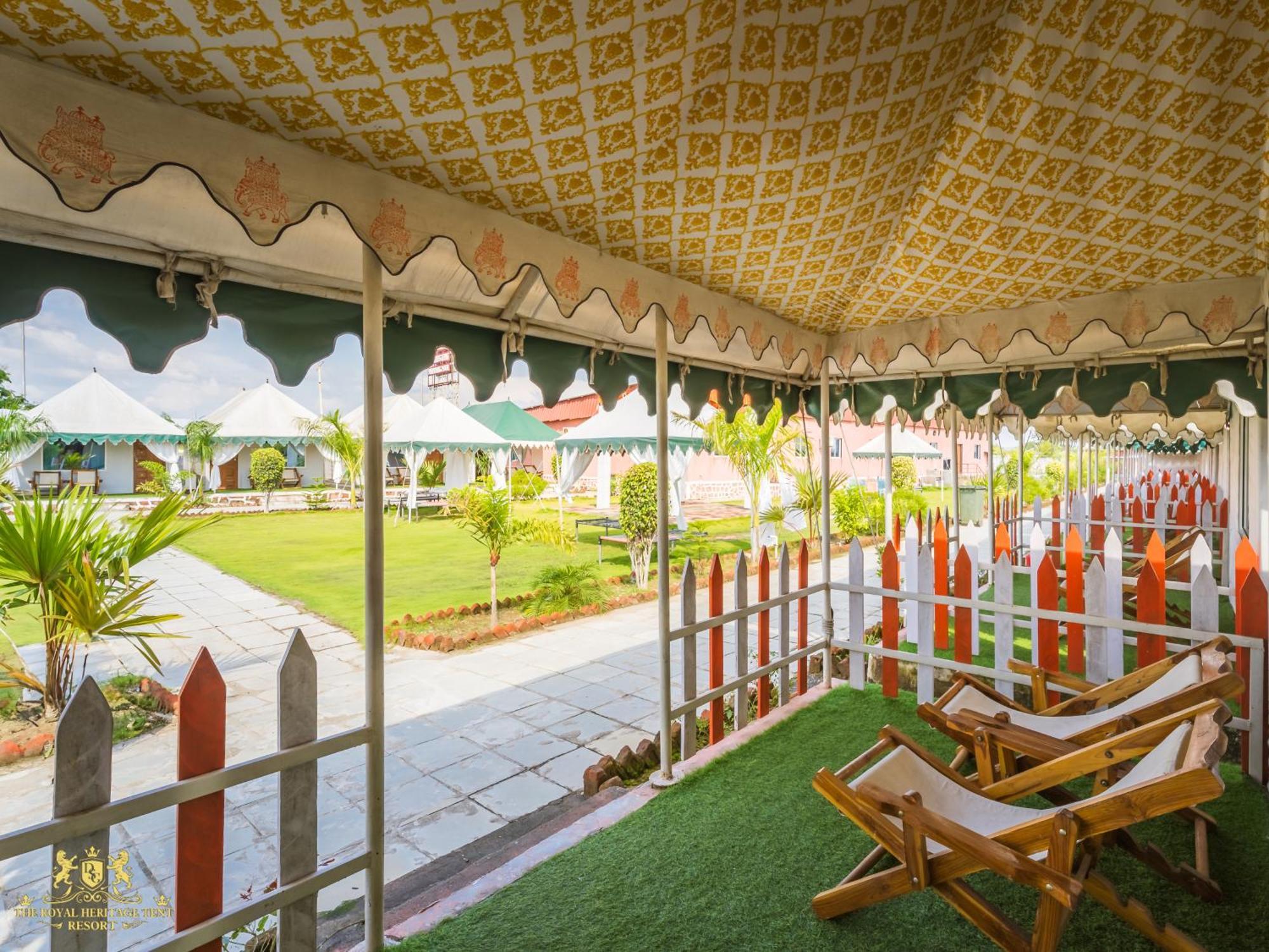 The Royal Heritage Tent Resort- Statue Of Unity Kevadia Esterno foto